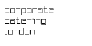 Corporate caetring London logo last version